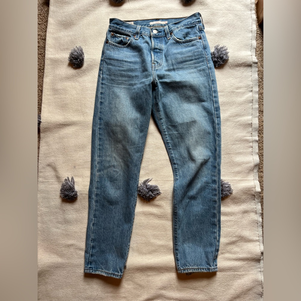 Levi’s wedge straight leg jeans
